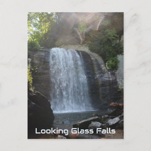 Looking Glass Herfsten Blue Ridge Mountains NC Briefkaart (Voorkant)