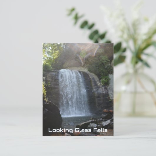 Looking Glass Herfsten Blue Ridge Mountains NC Briefkaart (Staand voorkant)
