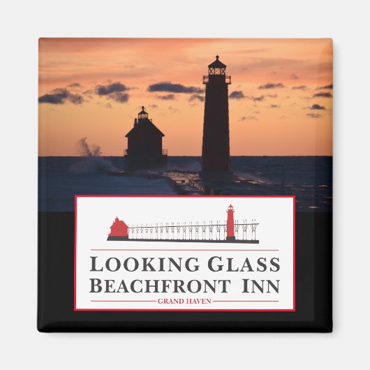 LOOKING GLASS MAGNEET (Voorkant)