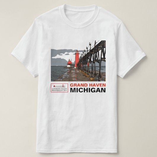LOOKING GLASS T-Shirt (Design voorkant)