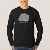 Looking Good Feline Good Pun Cat T-shirt (Voorkant)