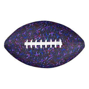 Looking like pink and blue texture of wall american football