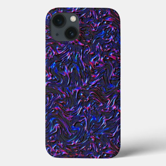 Looking like pink and blue texture of wall Case-Mate iPhone case (Achterkant)