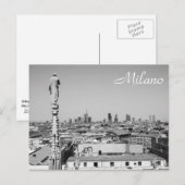 Looking out on Milano Briefkaart (Voorkant / Achterkant)