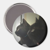 looking out the window magneet (Voorkant / Achterkant)