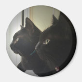 looking out the window magneet (Voorkant)