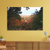Looking over the Vallery Canvas Afdruk (Insitu (Woonkamer))