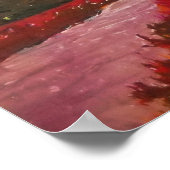 "Looking Pass the Foreground" Poster (Hoek)