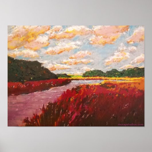 "Looking Pass the Foreground" Poster (Voorkant)