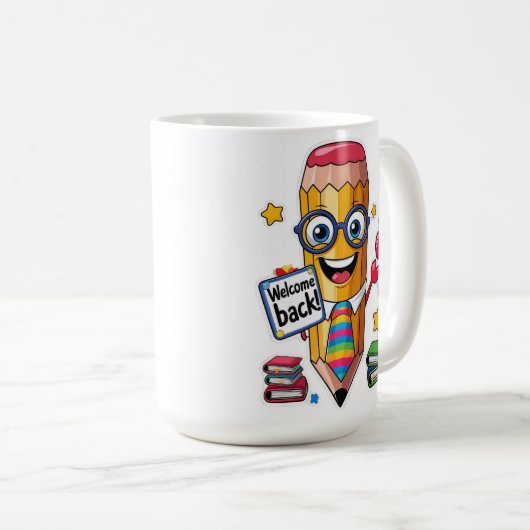 Looking Sharp – Welcome Back! Koffiemok (Voorkant rechts)