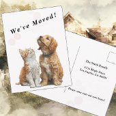 Looking Up at You – Moving Announcement Briefkaart