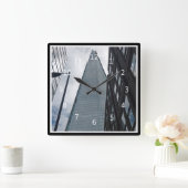 Looking up to the Shard, Tooley Street, London Vierkante Klok (Huis)