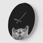 Looking up - Wall Clock Grote Klok (Hoek)