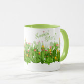 Lookin'Sharp Desert Cactus Blossom | Gepersonalise Mok (Voorkant rechts)