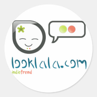 looklala.com ronde sticker