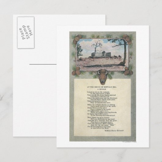 Lookout Mountain, Colorado Briefkaart (Voorkant / Achterkant)