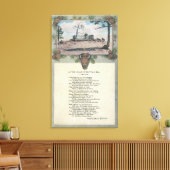 Lookout Mountain, Colorado Canvas Afdruk (Insitu (Woonkamer))