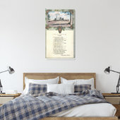 Lookout Mountain, Colorado Canvas Afdruk (Insitu (Slaapkamer))