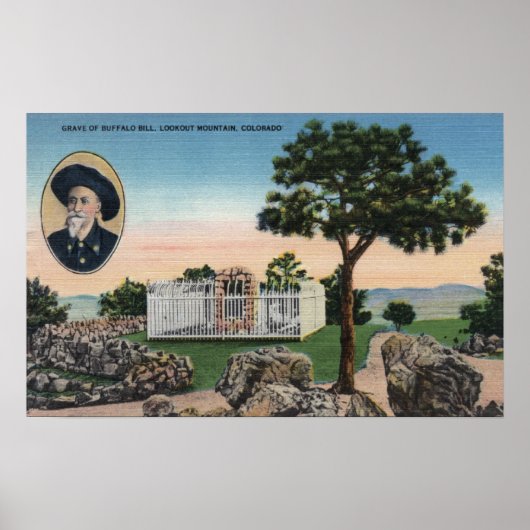 Lookout Mountain, Colorado Poster (Voorkant)