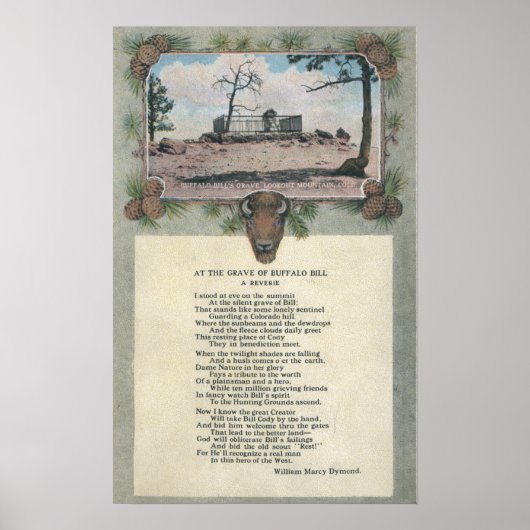 Lookout Mountain, Colorado Poster (Voorkant)