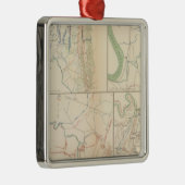 Lookout Mountain, Tennessee Metalen Ornament (Rechts)