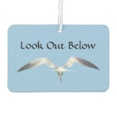 Lookout onder Royal Tern in Flight Luchtverfrisser (Achterkant)