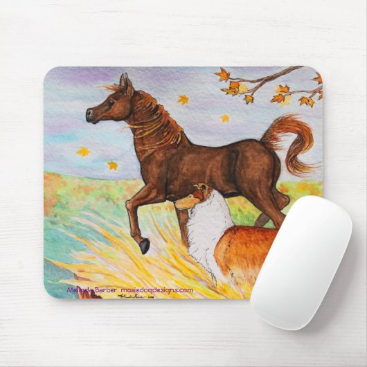 "Lookout Ridge" mousepad Muismat (Met muis)