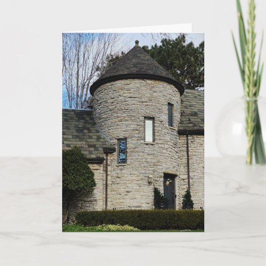 "Lookout Turret" Verjaardag Kaart (Voorkant)