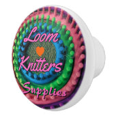 Loom breiers Kamer Keramische Knop (Rechts)