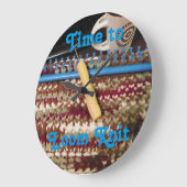 Loom Knitter's Clock, knits Grote Klok (Hoek)