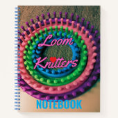 Loom Knitters Spiral Notitieboek (Voorkant)