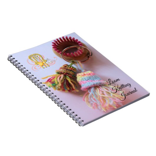 Loom Knitting Journal Notitieboek (Rechterzijde)