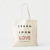 Loom Knitting Tas / Loom Loom Love (Voorkant)