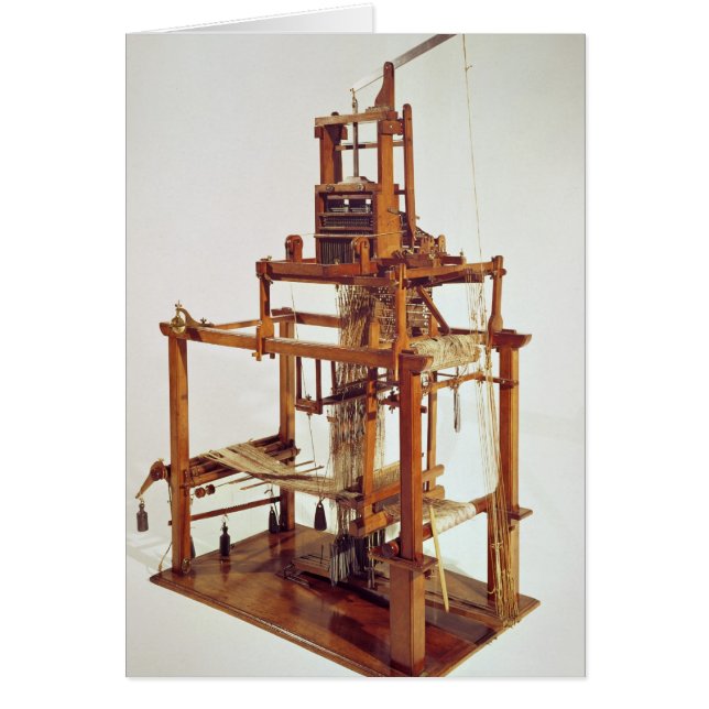 Loom ontworpen door Joseph Marie Jacquard (Voorkant)