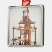 Loom ontworpen door Joseph Marie Jacquard Metalen Ornament (Links)