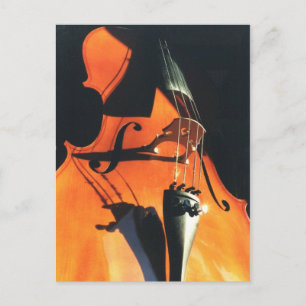 Looming Cello-briefkaart Briefkaart