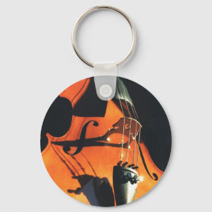 Looming Cello sleutelhanger