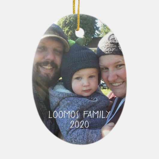 Loomos Keramisch Ornament (Achterkant)