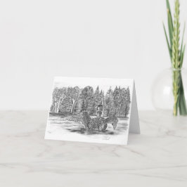 Loon aan het Lotus Lake Kaart