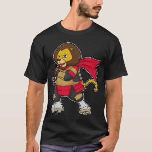 Loon als warrior met Cape T-shirt
