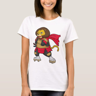 Loon als warrior met Cape T-shirt
