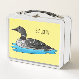 Loon bird cartoon illustratie