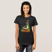Loon Bird Kerstvakantie Kerstman Loon Bird Kerstmi T-shirt (Voorkant volledig)