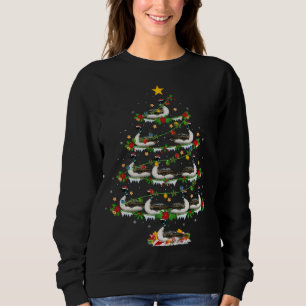 Loon Bird Lover Xmas Lights Loon kerstboom Trui