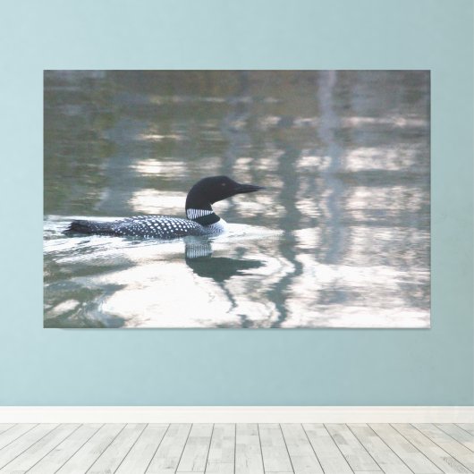 Loon Canvas Print (Insitu (Houten vloer))