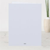 Loon Common Loon Bird Lake Grappig Kaart (Achterkant)