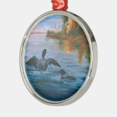 Loon Dance Ornament (Links)