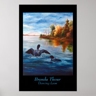 Loon Dance print