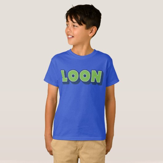 Loon, Doric Dialect, Boy, Scottish T-shirt (Voorkant volledig)