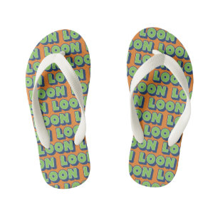 Loon Doric Scottish Dialect Flipflops Kinder Teenslippers